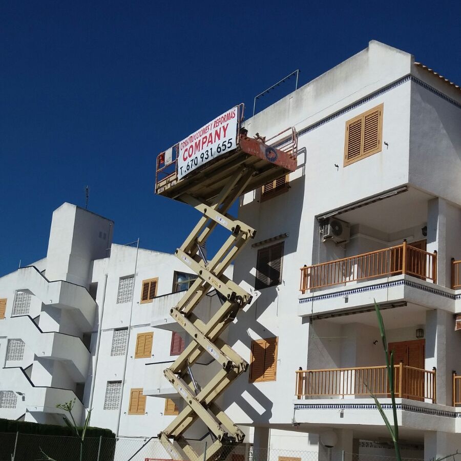 Grúa hidráulica en Alicante